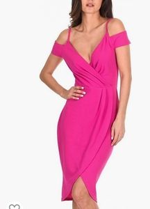 SOLD ......... Beautiful hot pink dress